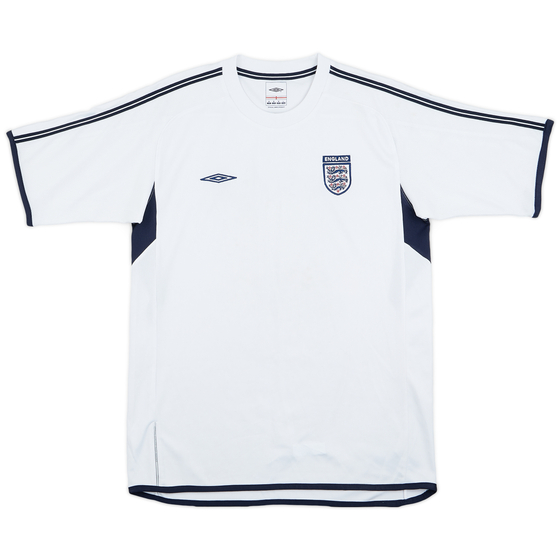 2001 England Umbro Training Shirt - 7/10 - (M)