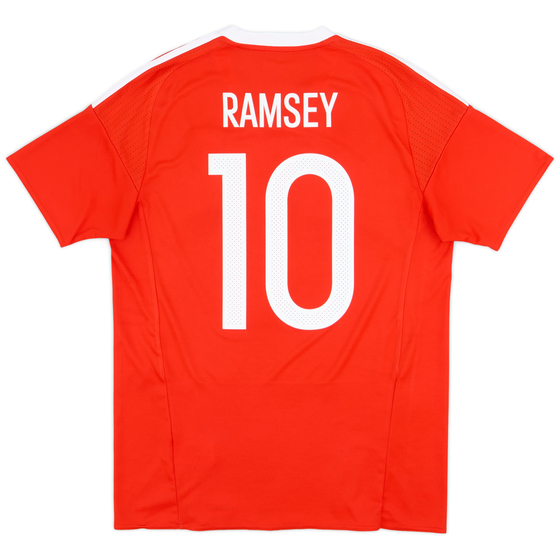 2016-17 Wales Home Shirt Ramsey #10 - 9/10 - (M)