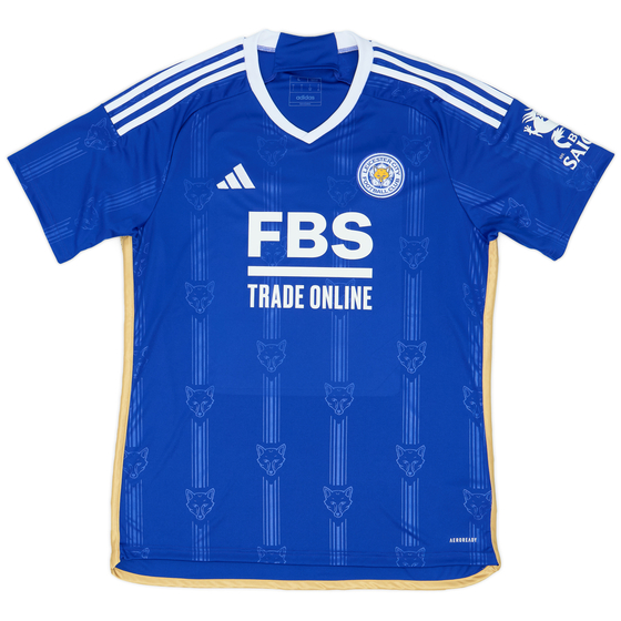 2023-24 Leicester Home Shirt - 10/10 - (L)