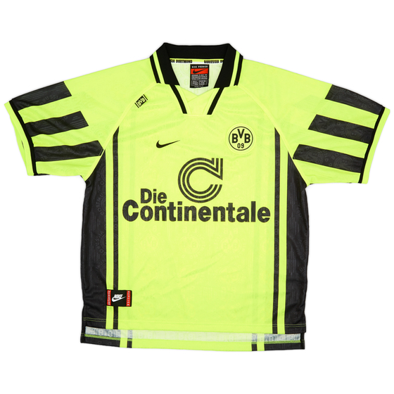 1996-97 Borussia Dortmund Home Shirt - 9/10 - (XL)