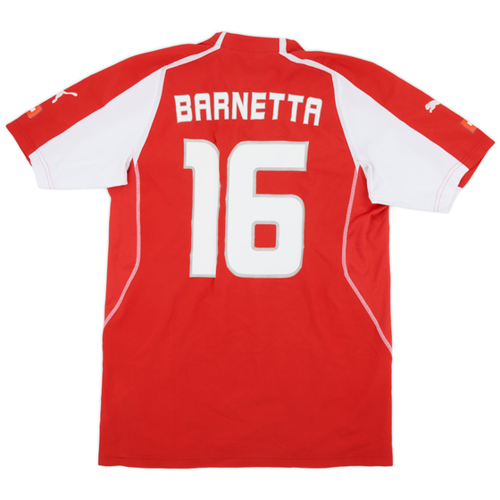 2004-06 Switzerland Home Shirt Barnetta #16 - 9/10 - (M)