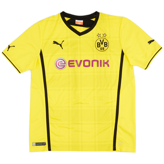 2013-14 Borussia Dortmund Home Shirt - 8/10 - (XL.Boys)
