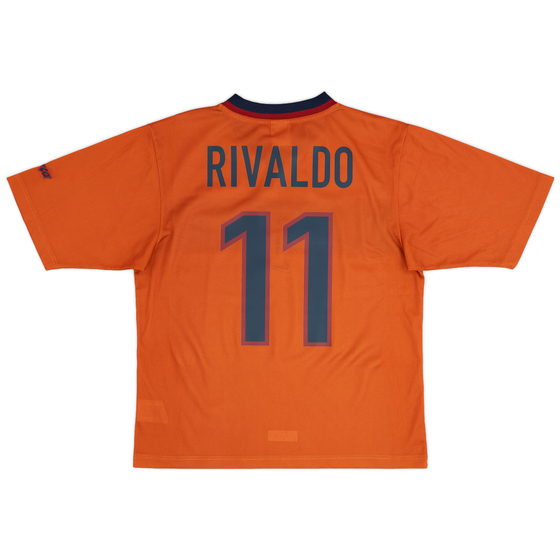 1998-99 Barcelona Third Shirt Rivaldo #11 - 8/10 - (S)