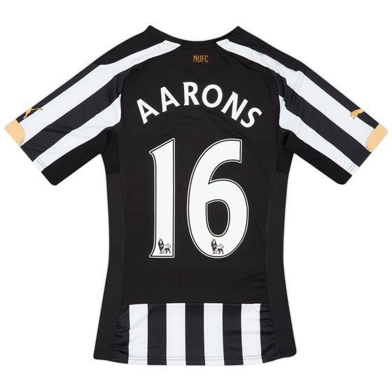 2014-15 Newcastle Authentic (ACTV Fit) Home Shirt Aarons #16 (L)