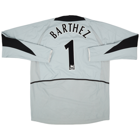 2002-04 Manchester United GK Shirt Barthez #1 - 9/10 - (XXL)