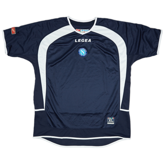 2003-04 Napoli Legea Training Shirt - 8/10 - (XL)