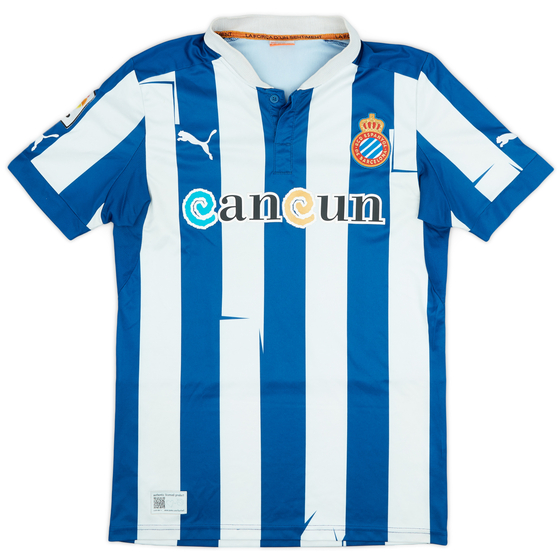 2012-13 Espanyol Home Shirt - 9/10 - (M)