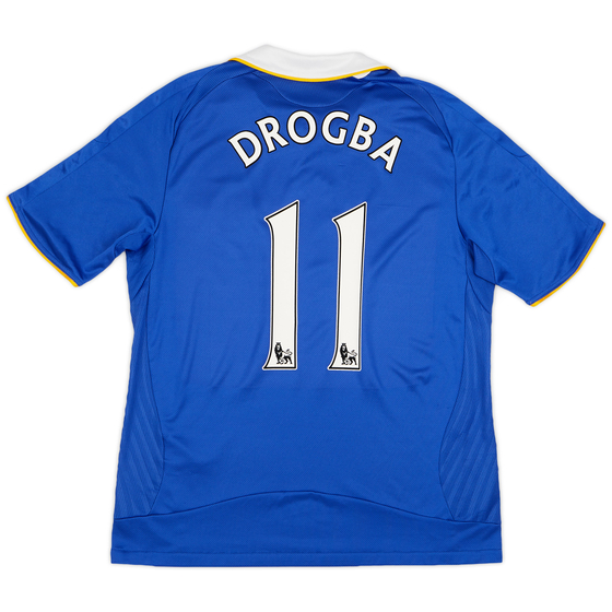 2008-09 Chelsea Home Shirt Drogba #11 - 7/10 - (L)