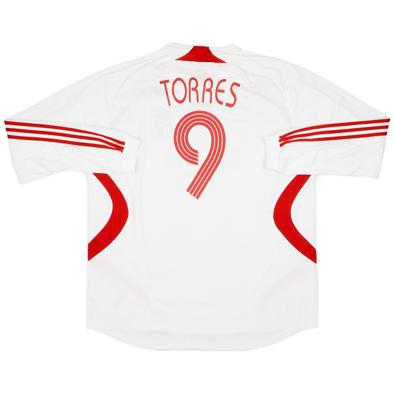 2007-08 Liverpool Away L/S Shirt Torres #9 - 9/10 - (XXL)