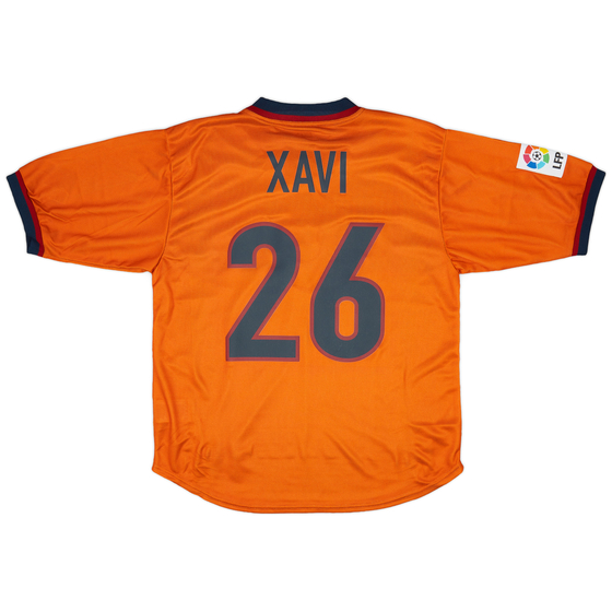 1998-00 Barcelona Third Shirt Xavi #26 (M)