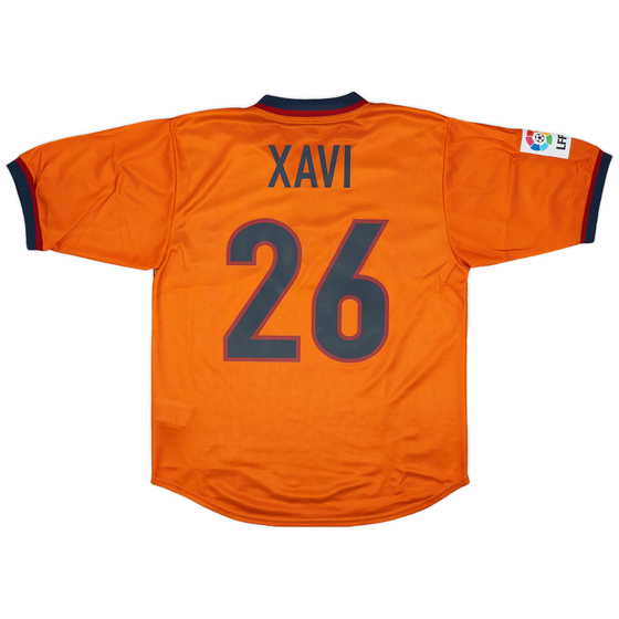 1998-00 Barcelona Third Shirt Xavi #26 (M)