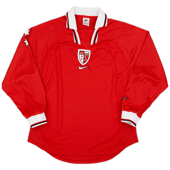 1998-00 FC Sion Away L/S Shirt - 9/10 - (M)