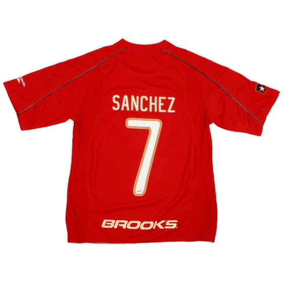 2010-11 Chile Home Shirt Sanchez #7 - 7/10 - (S)