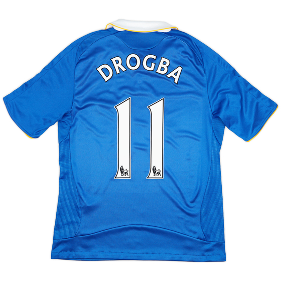 2008-09 Chelsea Home Shirt Drogba #11 - 9/10 - (M)