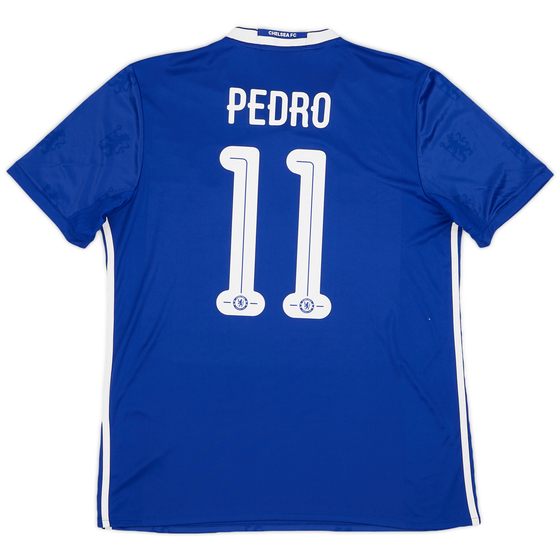 2016-17 Chelsea Home Shirt Pedro #11 - 9/10 - (L)