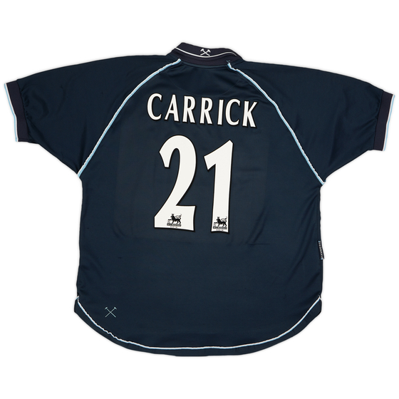 1999-01 West Ham Third Shirt Carrick #21 - 7/10 - (XXL)