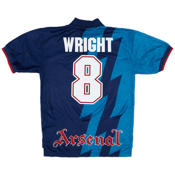 1995-96 Arsenal Away Shirt Wright #8 - 8/10 - (S)
