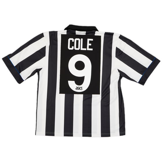 1993-95 Newcastle Home Shirt Cole #9 - 9/10 - (XL)