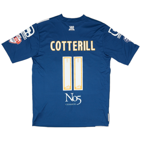 2015-16 Birmingham Match Issue Home Shirt Cotterill #11