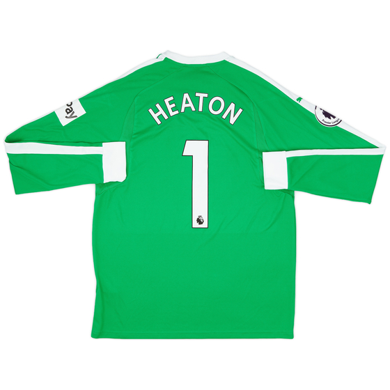 2018-19 Burnley Match Issue GK Shirt Heaton #1
