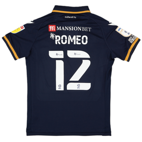 2021-22 Millwall Match Issue Home Shirt Romeo #12