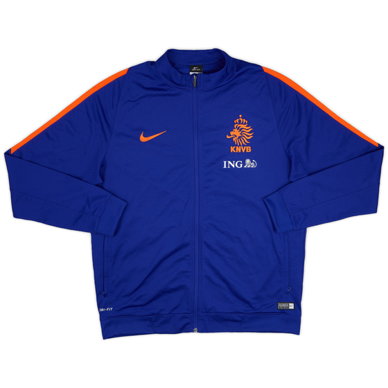 2016-17 Netherlands Nike Track Jacket - 9/10 - (XL)