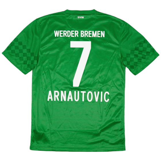 2012-13 Werder Bremen Home Shirt Arnautovic #7 - 8/10 - (S)