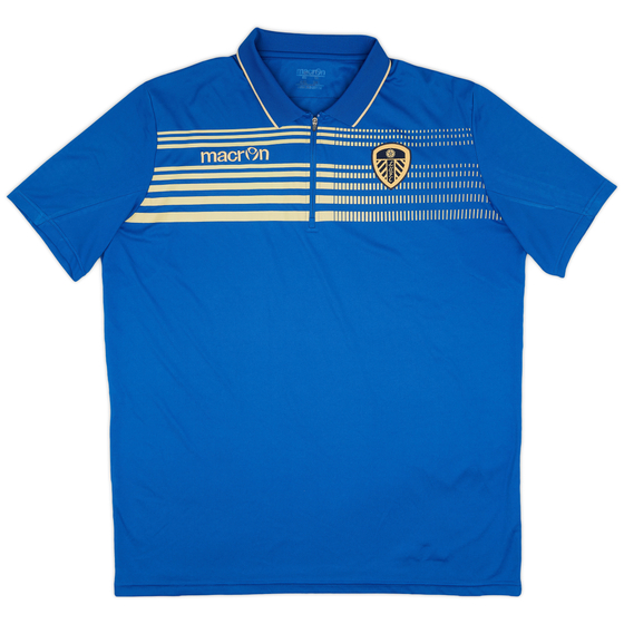 2013-14 Leeds United Macron Polo Shirt - 8/10 - (3XL)