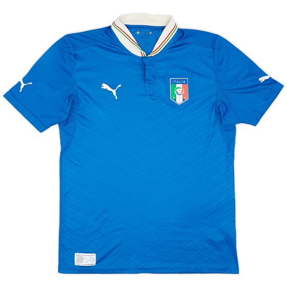 2012-13 Italy Home Shirt - 9/10 - (L)