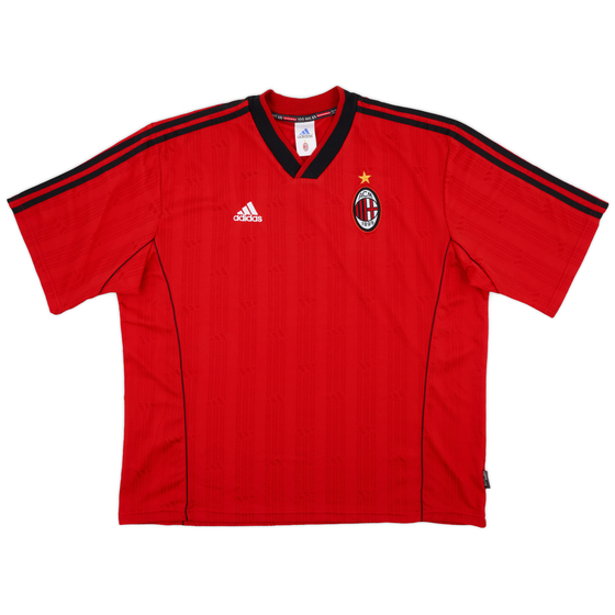 1999-00 AC Milan adidas Training Shirt - 9/10 - (XL)