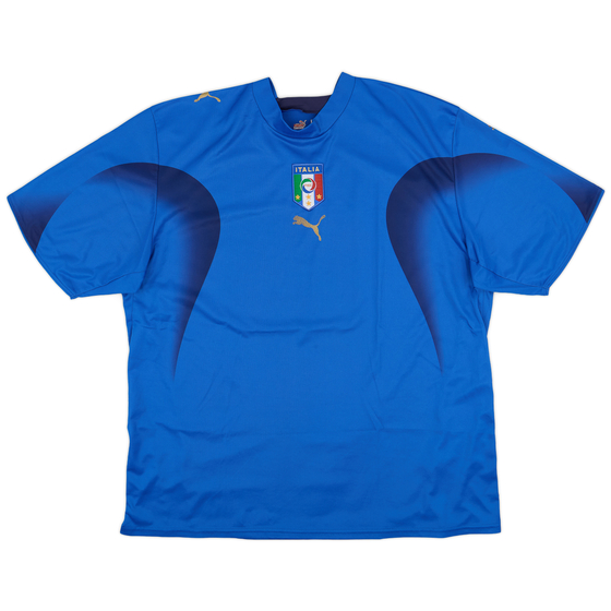 2006 Italy Basic Home Shirt - 7/10 - (XXL)