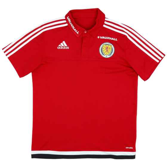 2015-16 Scotland adidas Polo Shirt - 9/10 - (M)