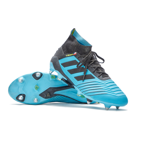 2019 Adidas Match Worn Predator 19.1 Football Boots (Claudio Bravo) - 7/10 - SG 10½