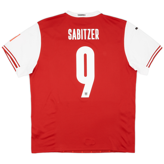 2020-21 Austria Home Shirt Sabitzer #9 - 9/10 - (XL)