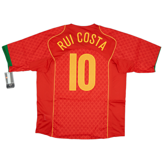 2004-06 Portugal Home Shirt Rui Costa #10 (XL)