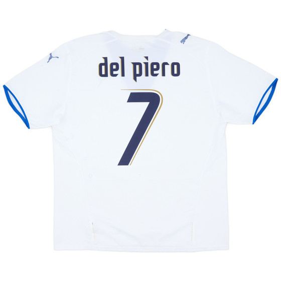 2006 Italy Away Shirt Del Piero #7 - 5/10 - (XL)