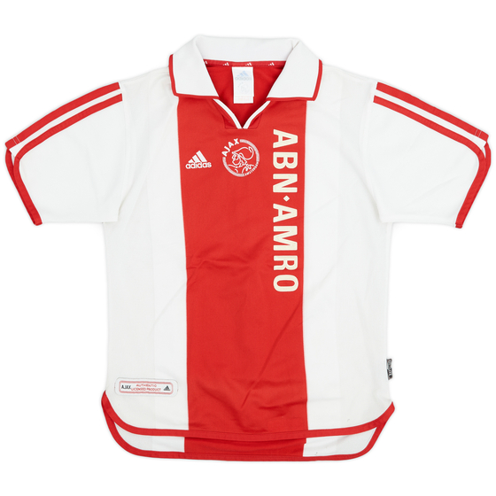 2000-01 Ajax Centenary Home Shirt - 8/10 - (Y)