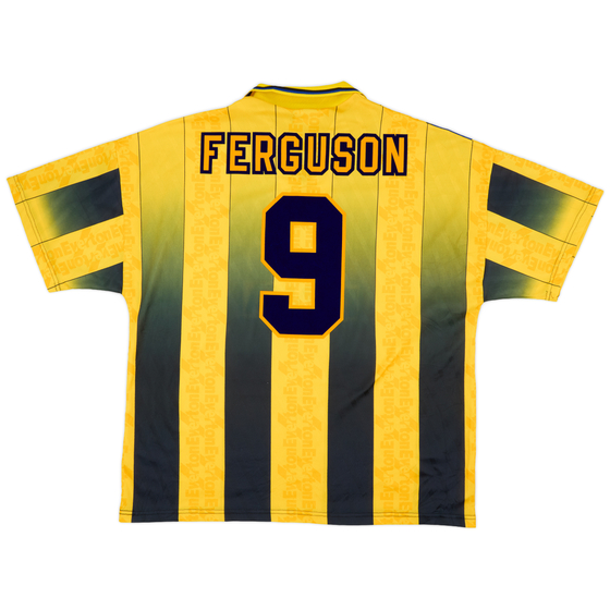 1996-98 Everton Away Shirt Ferguson #9 - 9/10 - (XXL)