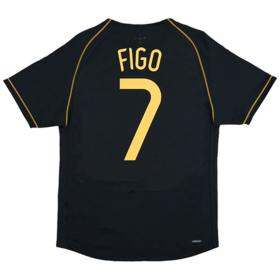 2006-07 Portugal Away Shirt Figo #7 - 9/10 - (S)