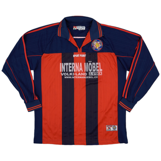 2002-03 Cosenza Home L/S Shirt #3 - 6/10 - (L)