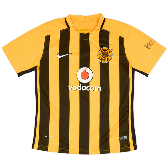 2015-16 Kaizer Chiefs Home Shirt - 5/10 - (L.Boys)