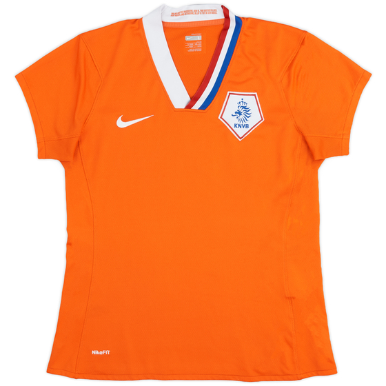 2008-10 Netherlands Home Shirt - 6/10 - (Women's L)
