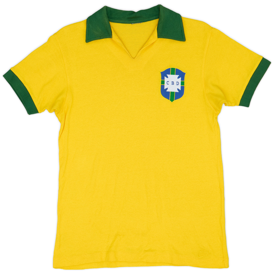 2005 Brazil Nike Heritage Shirt - 8/10 - (S)