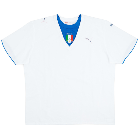 2006 Italy Basic Away Shirt - 4/10 - (XXL)