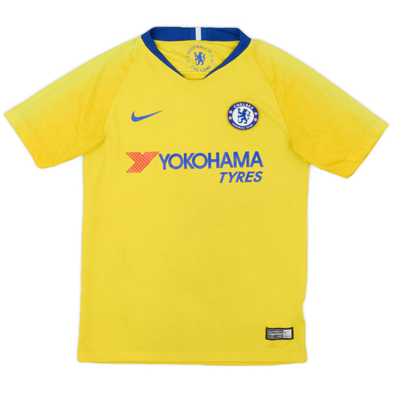 2018-19 Chelsea Away Shirt - 4/10 - (M.Boys)