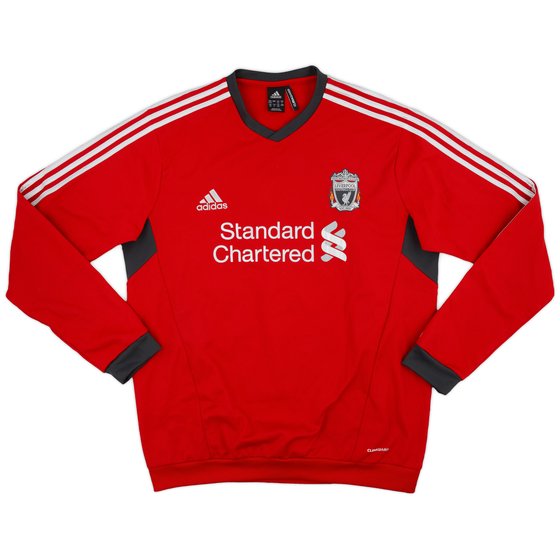 2011-12 Liverpool adidas Sweat Top - 9/10 - (XL)