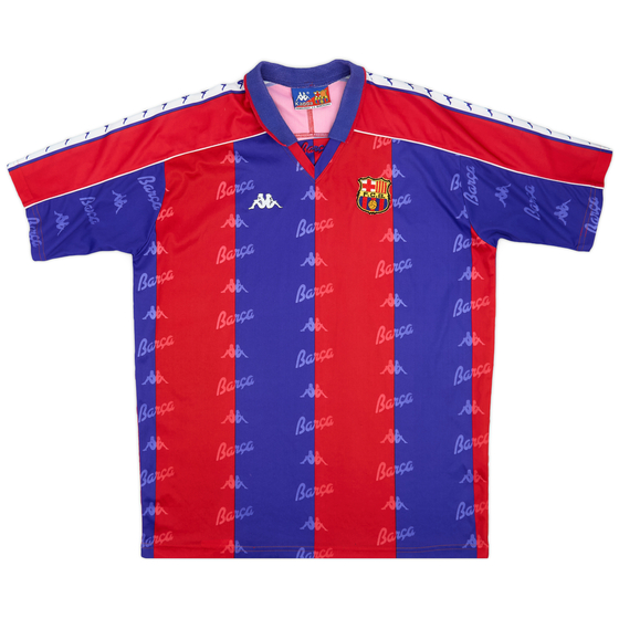 1992-95 Barcelona Home Shirt - 9/10 - (XL)
