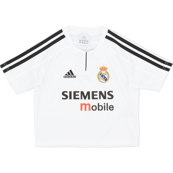 2003-04 Real Madrid Home Shirt - 7/10 - (3-4 Years)