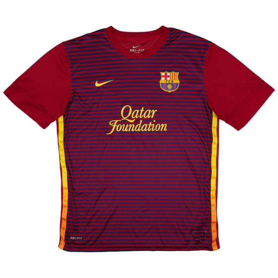 2012-13 Barcelona Nike Training Shirt - 7/10 - (L)