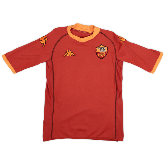 2002-03 Roma Home Shirt - 4/10 - (M)